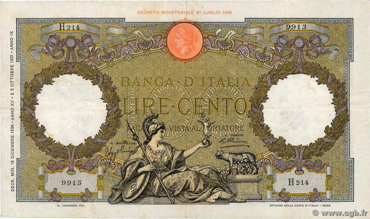 Monete da 100 lire, esemplari rari per collezionisti, in mostra su un tavolo.