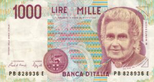 Moneta da 5 Lire con delfino, simbolo di valore collezionistico, su sfondo neutro.