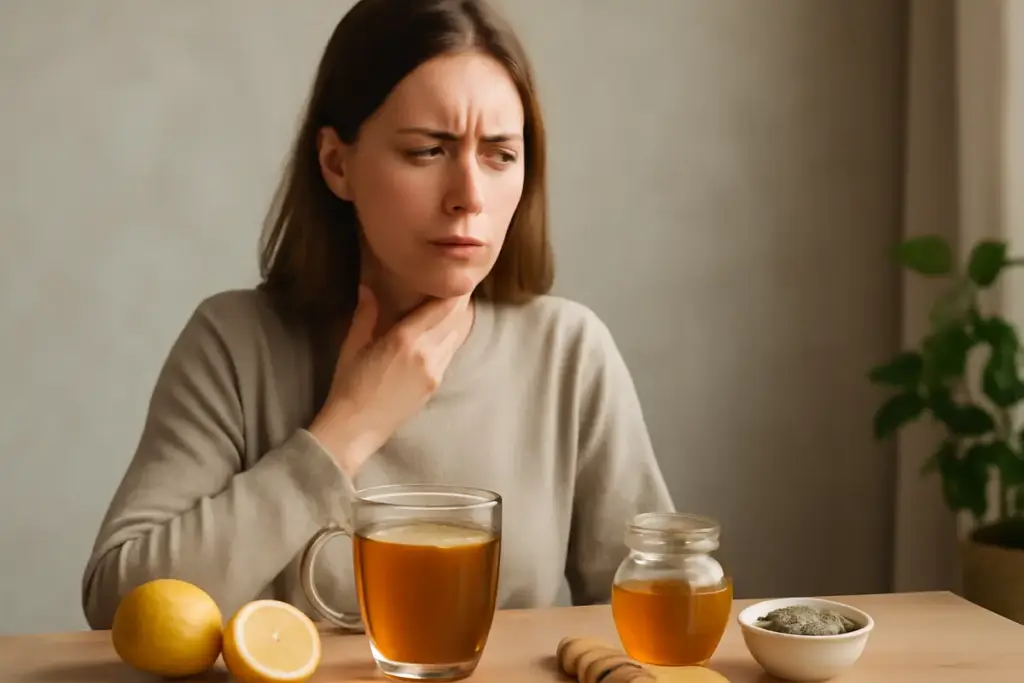 Mal di gola lieve: quali soluzioni naturali agiscono velocemente secondo gli specialisti?