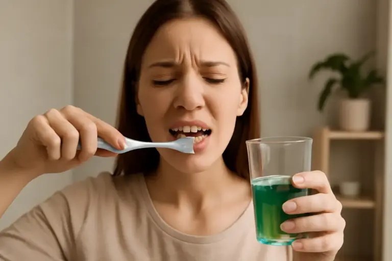 Gengive infiammate: perché i risciacqui naturali possono risultare efficaci giornalmente?