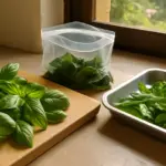 Basilico congelato: cosa perde davvero nell’aromaticità (e cosa no)