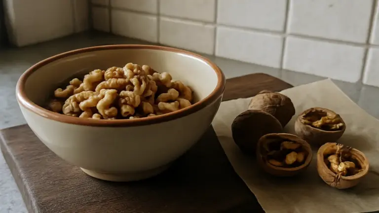 Trenta grammi di noci al giorno: cosa cambia nel fegato grasso in dodici settimane