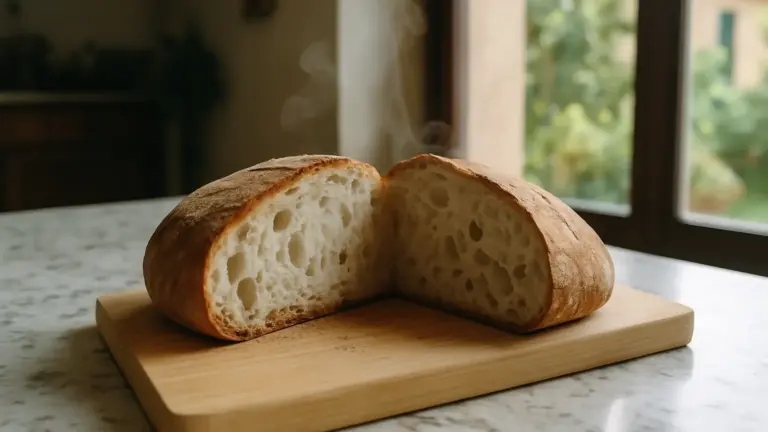 Pane appena sfornato e stomaco pesante: succede in meno di un’ora