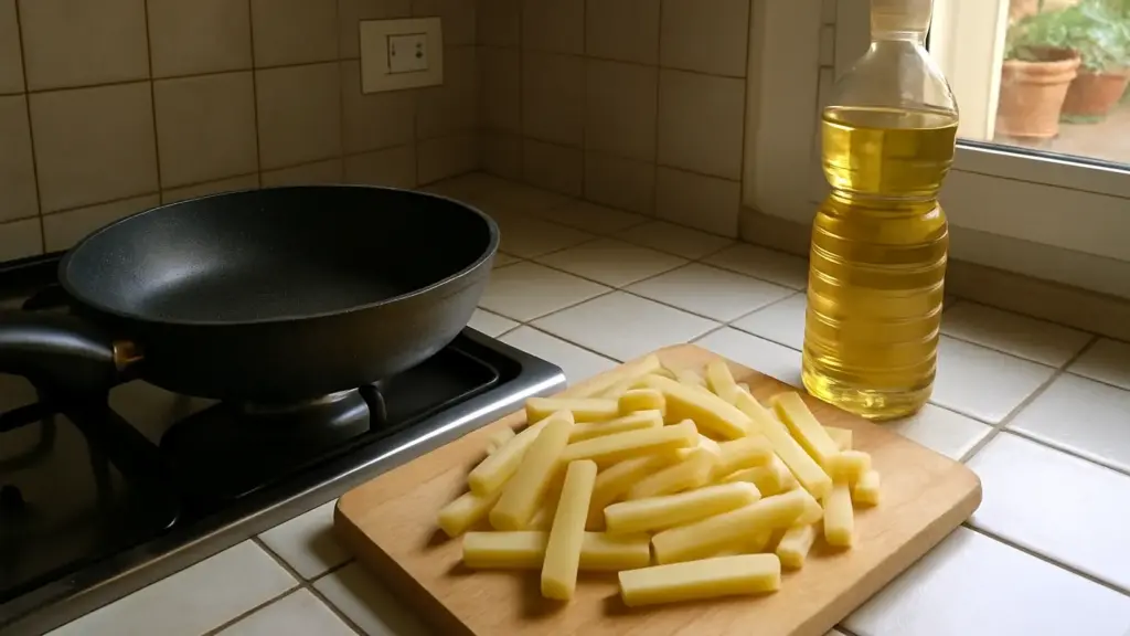 Patate fritte e celiachia: l’errore che si nasconde nell’olio condiviso