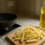 Patate fritte e celiachia: l’errore che si nasconde nell’olio condiviso