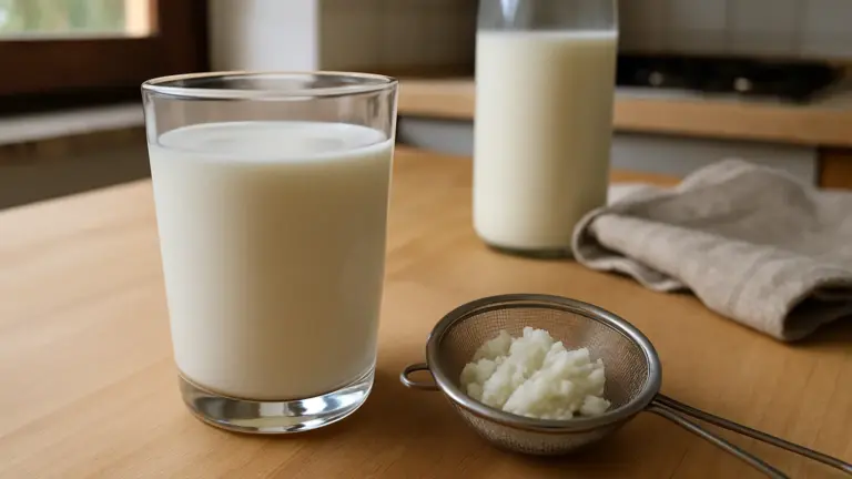 Kefir ogni giorno: dopo quante settimane la pancia smette di gonfiarsi