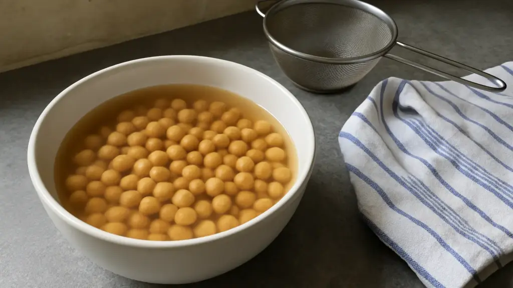 Ceci crudi ammollati: cosa cambia davvero in due ore di ammollo