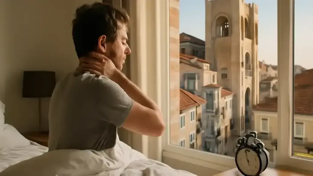 Dolore al collo al risveglio: quali abitudini della sera annotare prima di chiedere aiuto